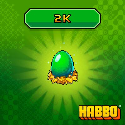 2k Emerald Dino Egg