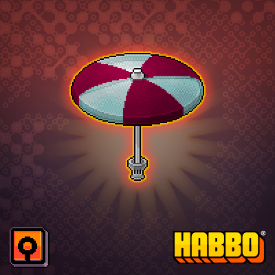 Maroon Parasol